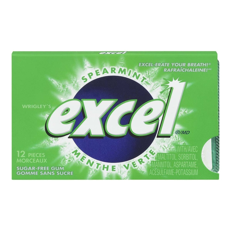 Excel Spearmint Gum [12pk]