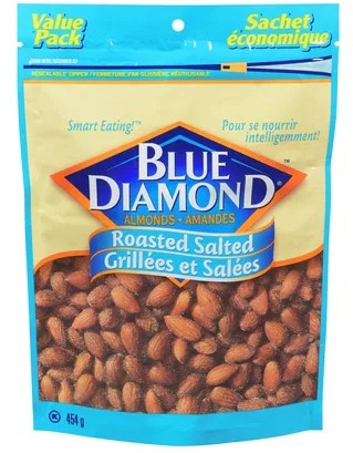 Blue Diamond Salted Almonds [454g]