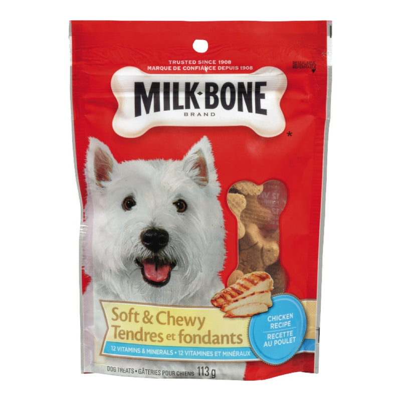 Milk Bone Soft & Chewy Chicken [113g]