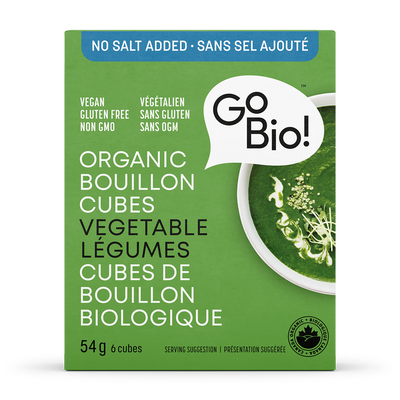 Go Bio Vegetable Cubes No Salt GF 54gr