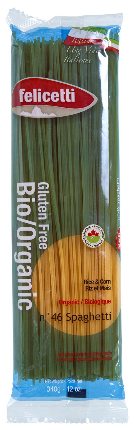 Organic Spaghetti Rice & Corn [340g]
