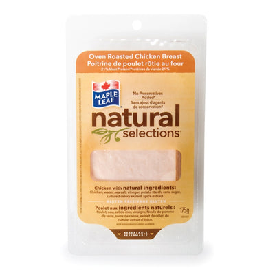Maple Leaf Natural Selections Chicken Breast Oven Roasted [175g]