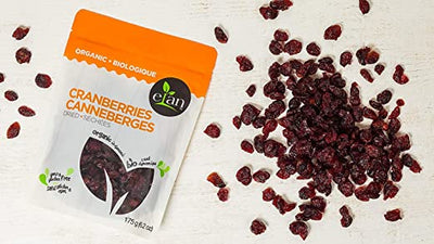 Elan Organic Dried Cranberries [175g]