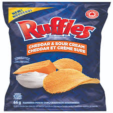 Ruffles Cheddar & Sour Cream 66g