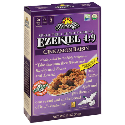 Ezekiel 4:9 Cinnamon Raisin Cereal 454g