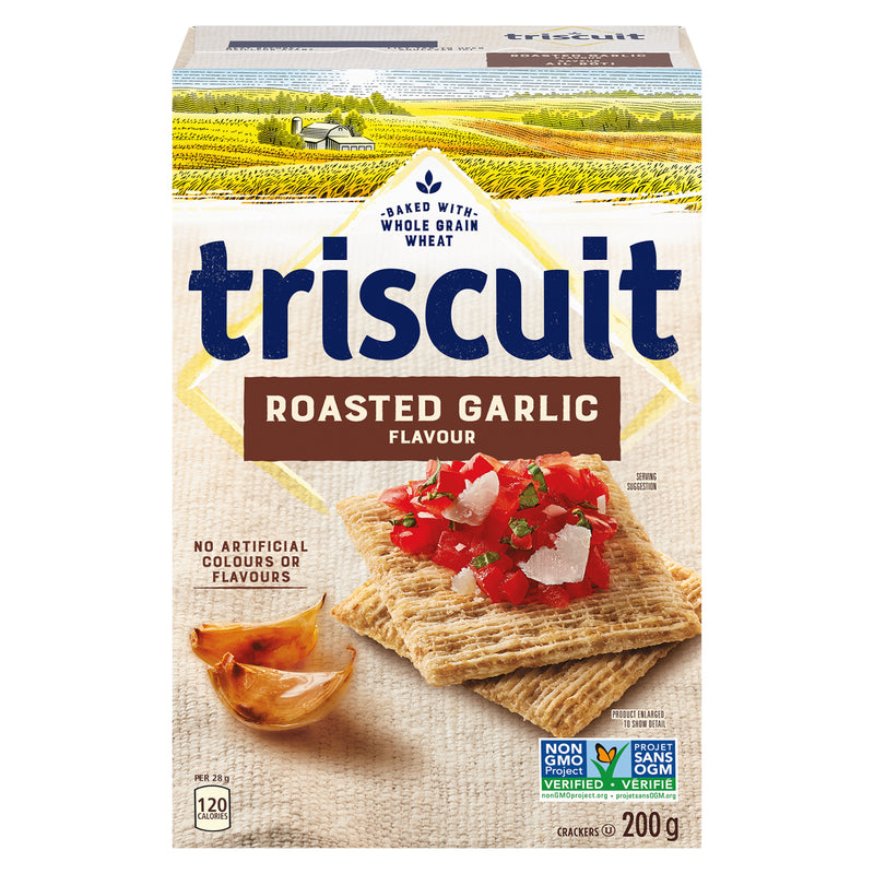 Triscuit Roasted Garlic [200g]