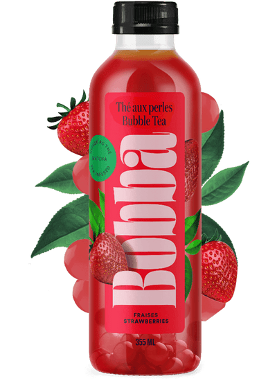 Bubba Strawberry Bubble Tea [355ml]