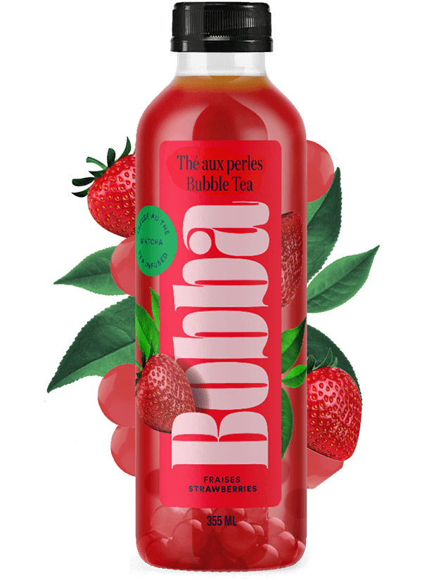 Bubba Strawberry Bubble Tea [355ml]