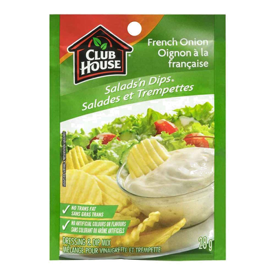 ClubHouseSaladDipFrenchOnion [28g]