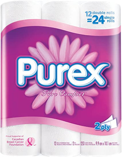 Purex Bath Tissue Double Roll [12pk]