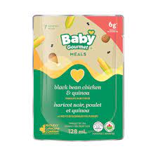 Baby Gourmet Organic Meal Black Bean Chicken & Quinoa [128ml]