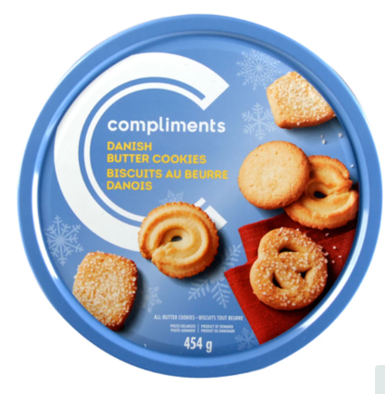 Compliments Danish Butter Cookies [454g]