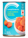 Compliments Sliced Carrots [398ml]