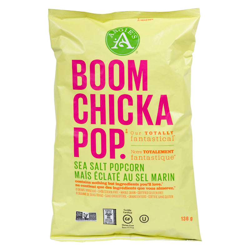 Angies Popcorn Sea Salt [136g]
