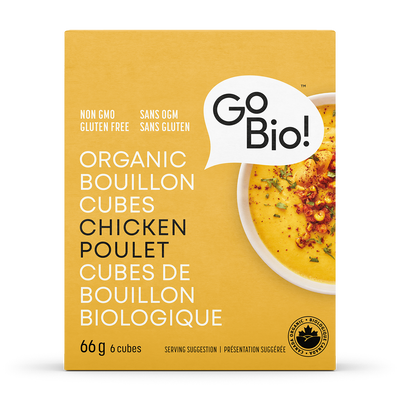 GoBioChickenBouillonCubes [66g]