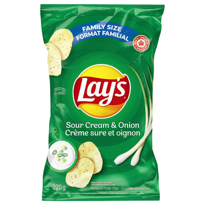 LaysChipsSourCream&Onion [220g]