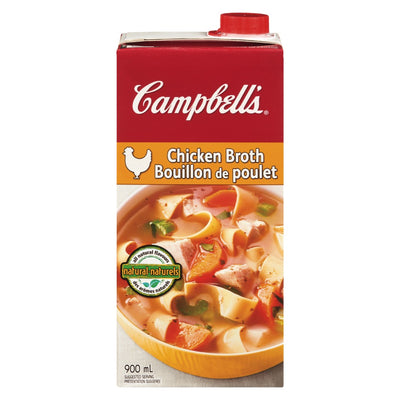 Campbells Chicken Broth [900ml]