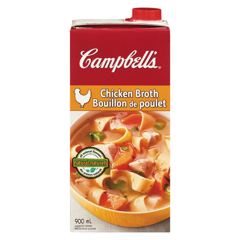 Campbells Chicken Broth [900ml]