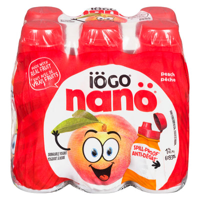 Iogo Nano Drinkable Peach [6pk]