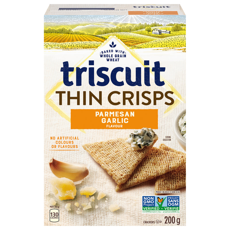 TriscuitThinCrispsParmGarlic [200g]