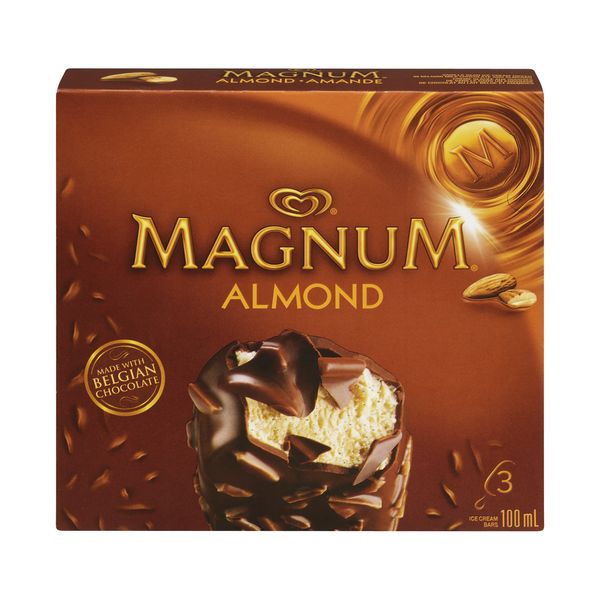 Magnum Ice Cream Bar Almond [3pk]