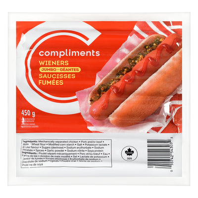 Compliments Jumbo Wieners [450g]