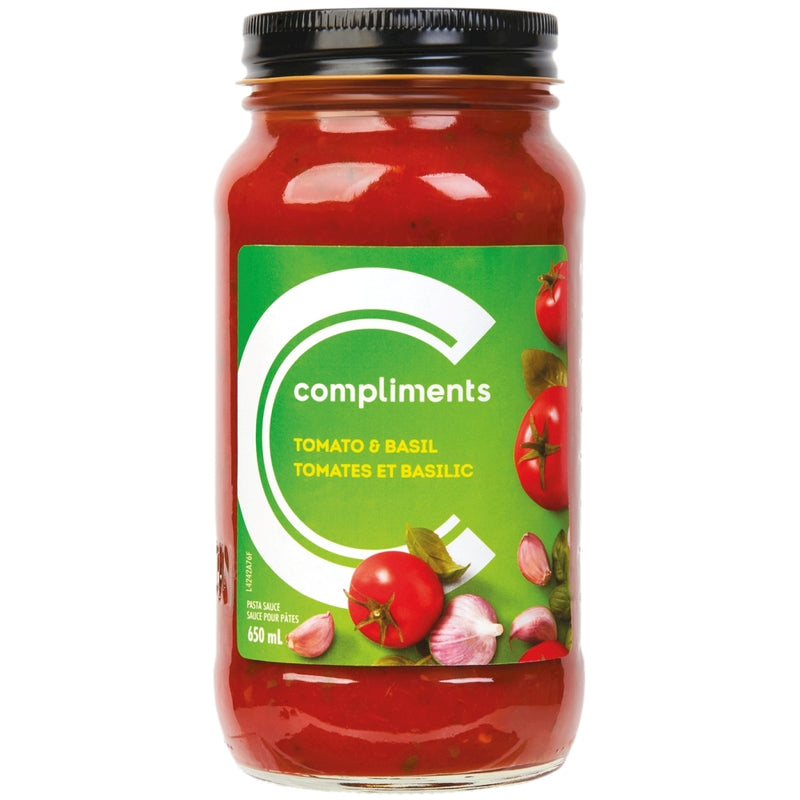 Compliments Tomato Basil Sauce [650ml]