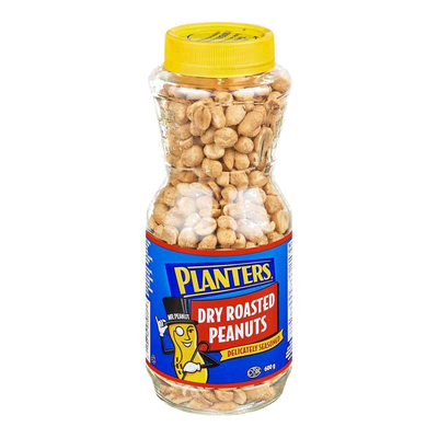 Planters Dry Roasted Peanuts [600g]