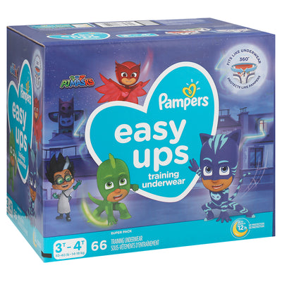 Pampers EasyUp 3-4T Boy [66pk]