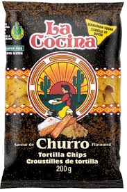 La Cocina Tortilla Chips Churro Flavored 200g