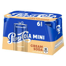 Pepsi Cream Soda Minis 6x222ml