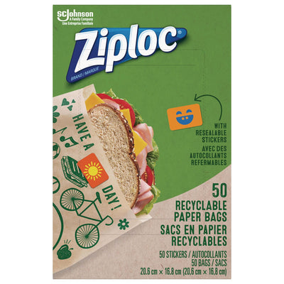 Ziploc Recyclable Bags [50pk]