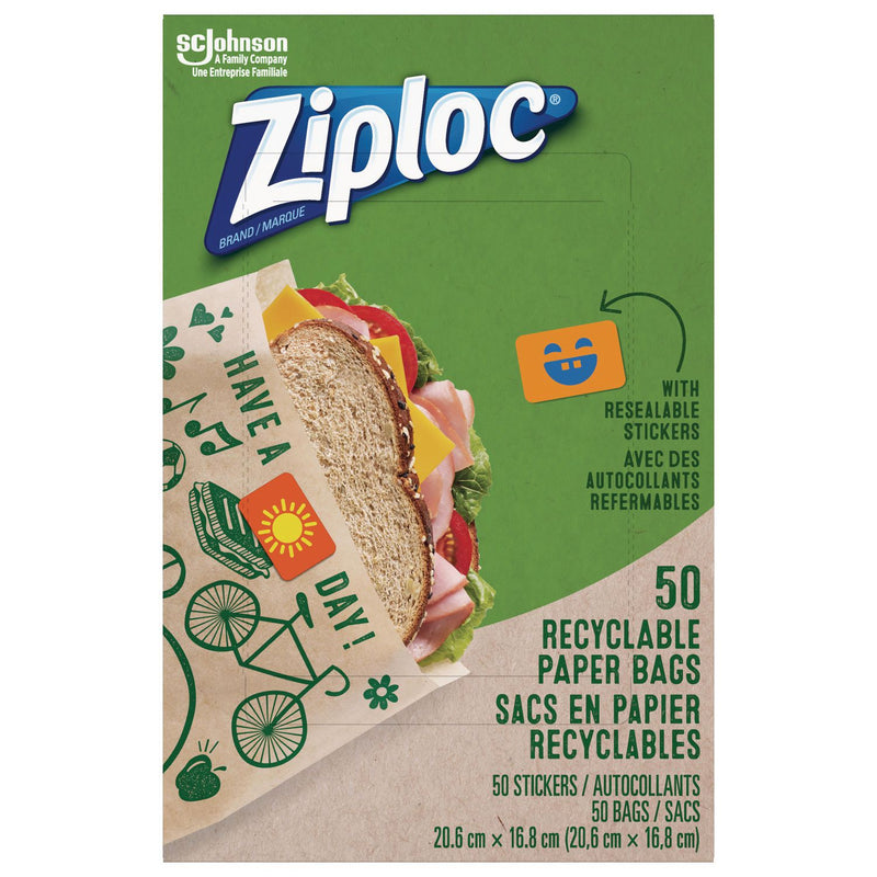 Ziploc Recyclable Bags [50pk]