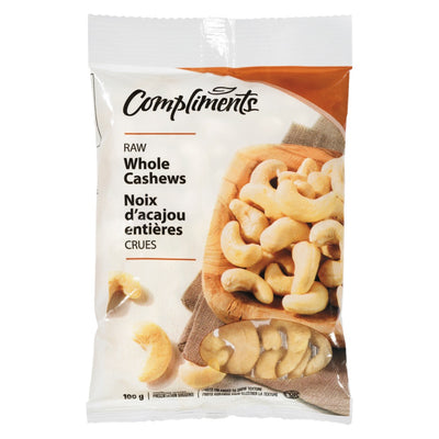 Compliments Cashews Whole [100g]