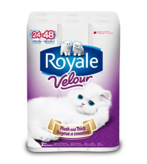 Royale Velour Bath Double Roll [24pk]