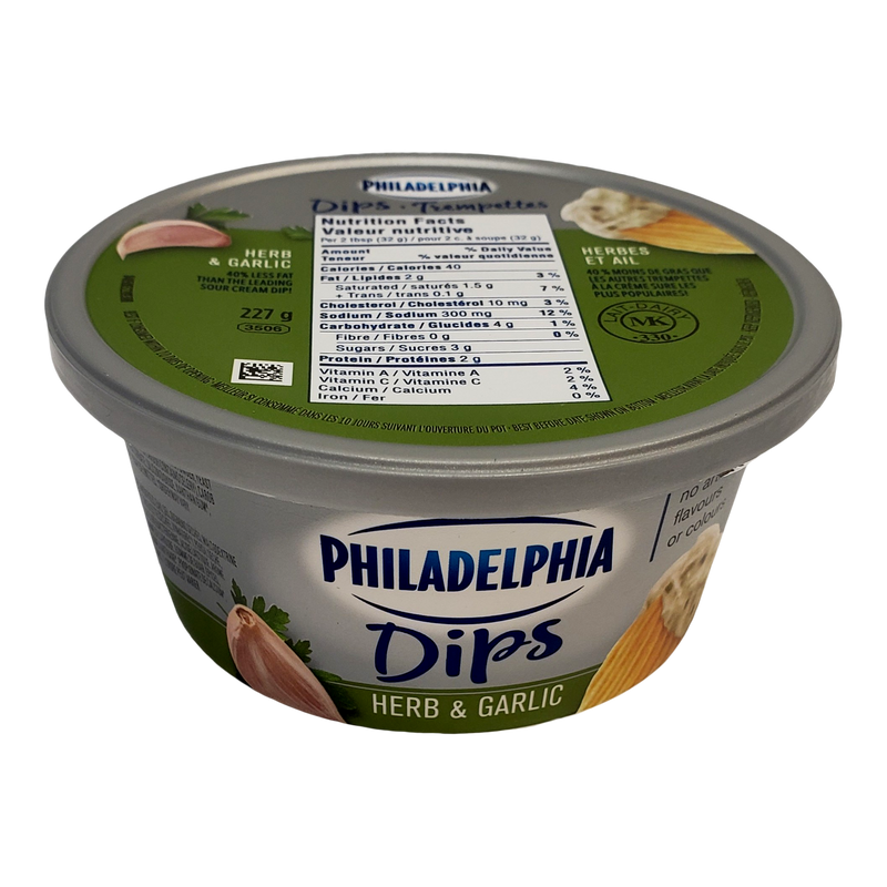 Kraft Philly Dip Herb Garlic [227g]