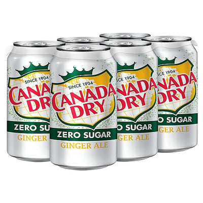 Canada Dry Zero 6x222ml [6 pkg]