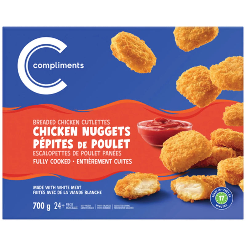 Compliments Breaded Chicken Nuggets 700gr