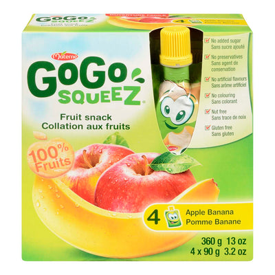 GogoSqeezAppleBan4pk [4 pkg]