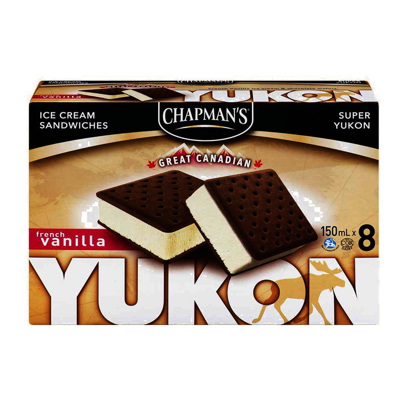 Chapman's Yukon Vanilla Sandwich [8pk]