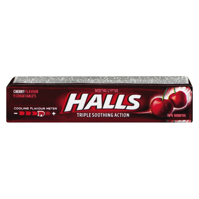 Halls Cough Drops Cherry [9pk]