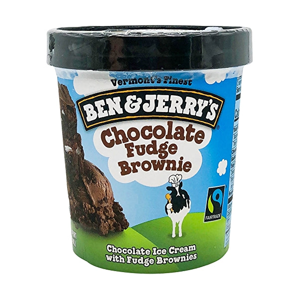 Ben & Jerry Ice Cream Fudge Brownie 473ml
