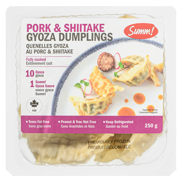 Summ Gyoza Pork Shiitake [250g]