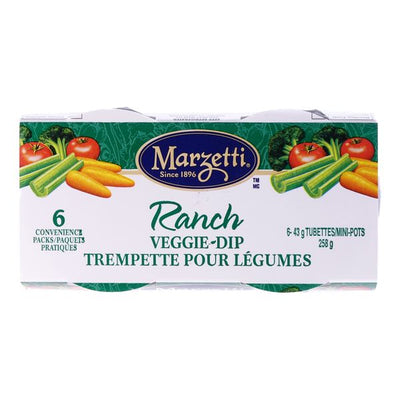 Marzetti Ranch Veggie-Dip, 43 g, 6 ct [227g]
