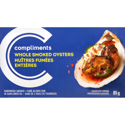 Compliments Whole Oysters [85g]