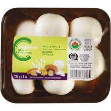 Organic Whole White Mushroom 227gr