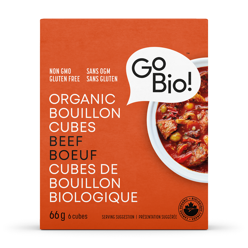Go Bio Beef Bouillon Cubes [66g]