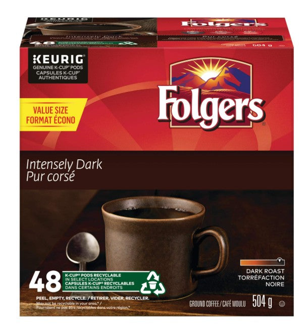 Folgers K-Cup Intensley Dark [48pk]