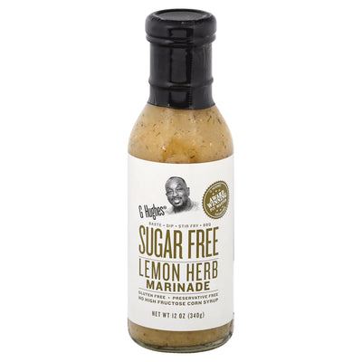 G Hughes Smokehouse Sugar Free Lemon Herb Marinade, 340 g