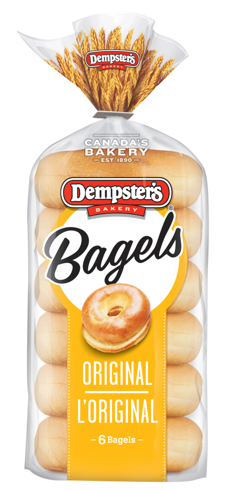 Dempsters Plain Bagels [6pk]